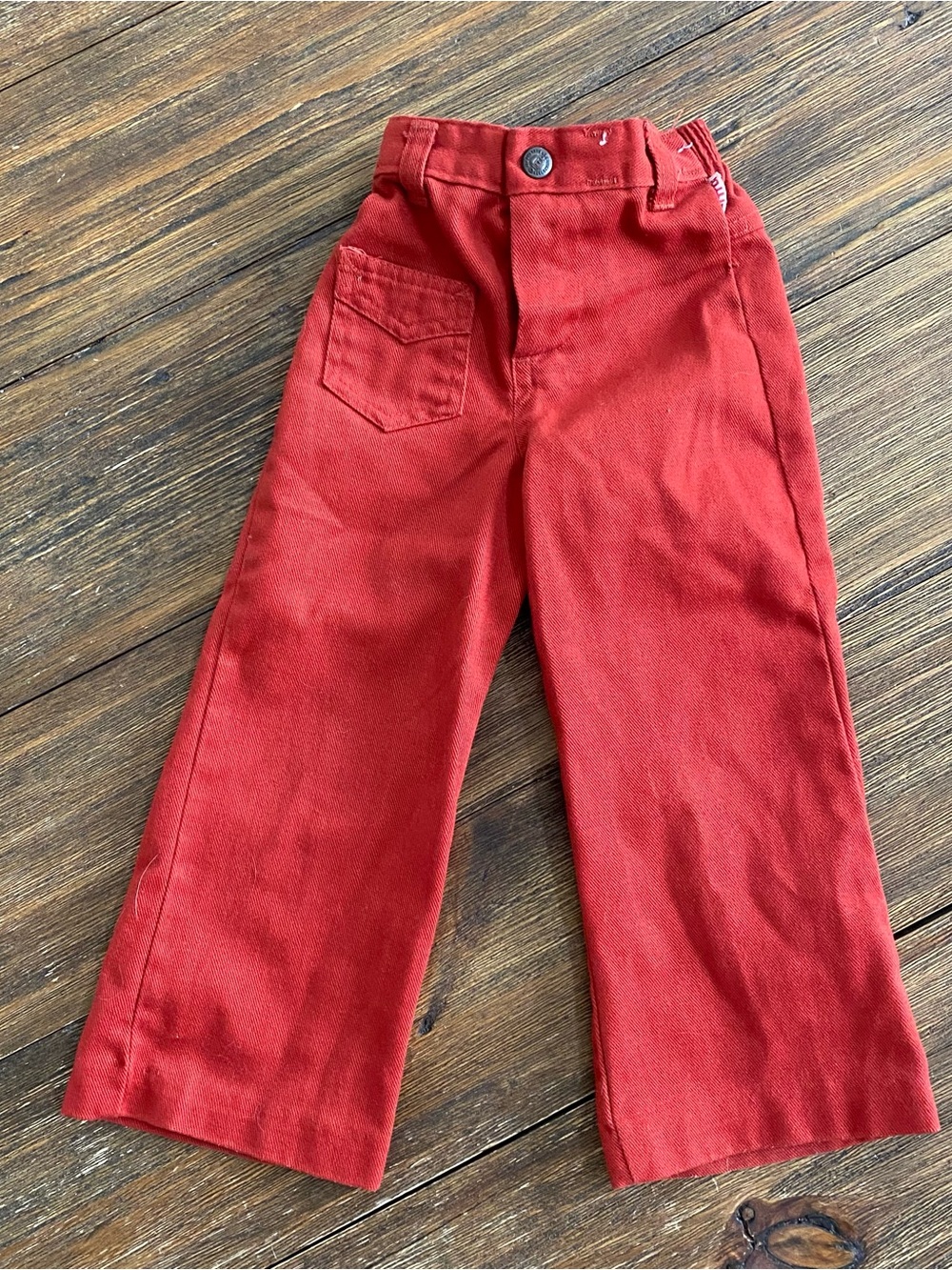 Vintage 70s-80s Dittos kids slim fit high waist flared pants